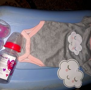 Baby girl gift set